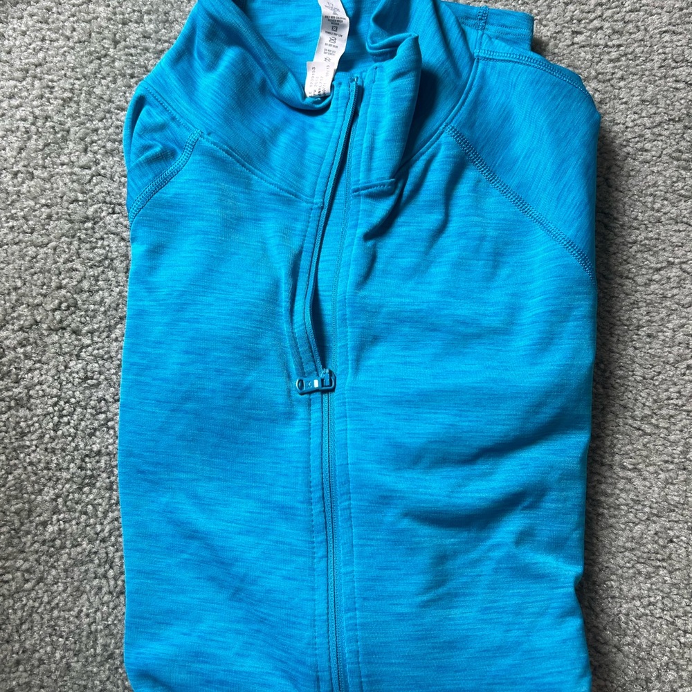 Under Armour Cold Gear Blue Half-Zip Base Layer